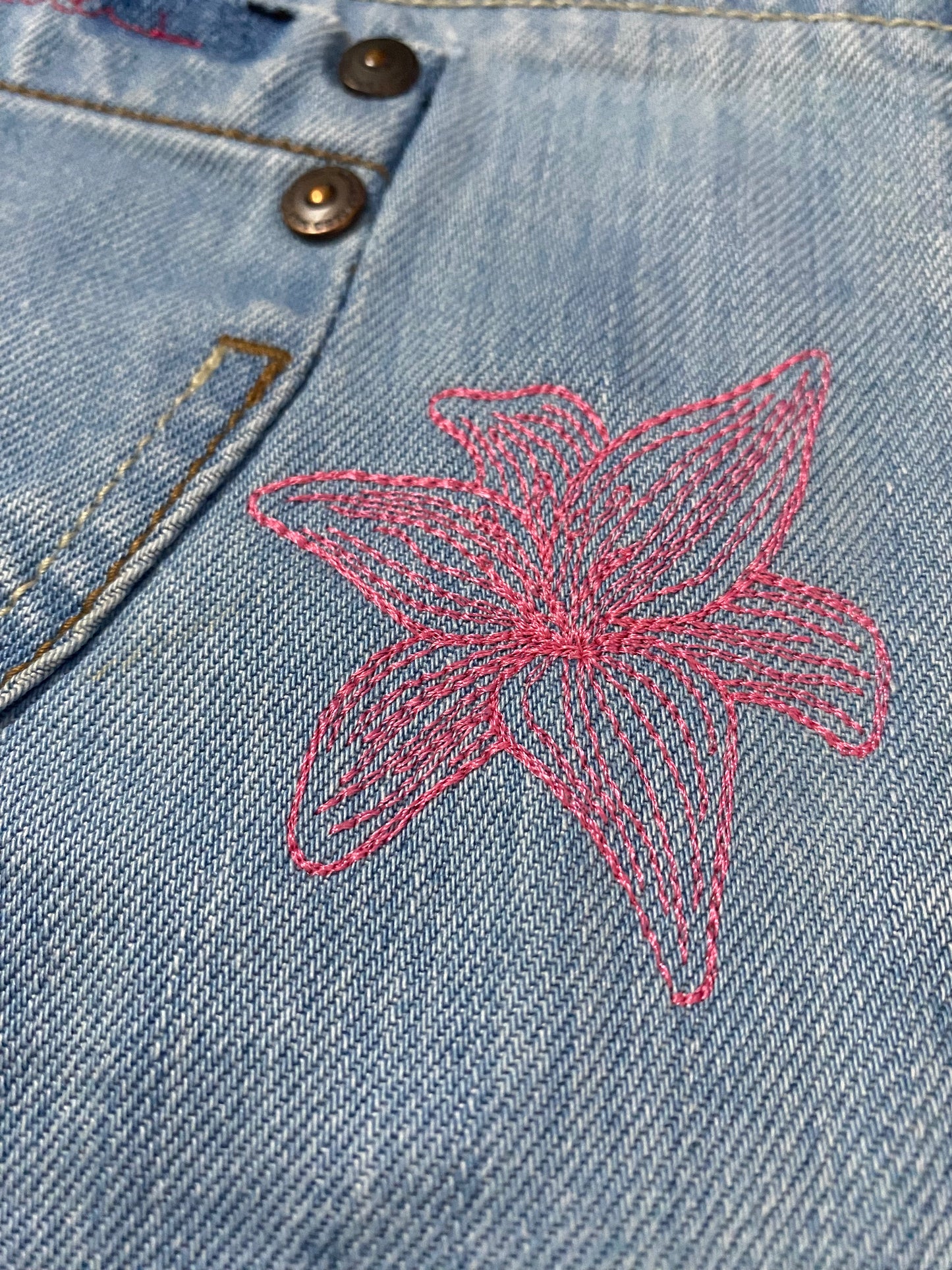 SD: Blüte 1 Redwork 13er