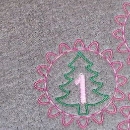 SD: (XXL-SET) 6x Adventskranz Zahlen 18er