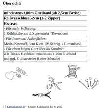 Laden Sie das Bild in den Galerie-Viewer, ☀️SALE: SM: #Kühltasche_K1