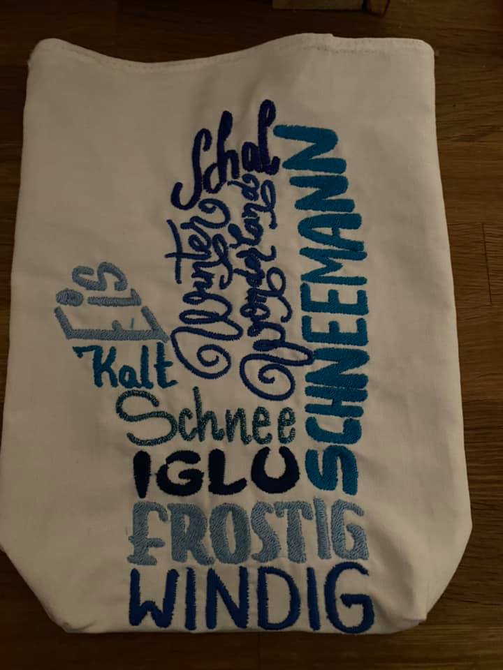 SD: Wortbild Handschuh 20er