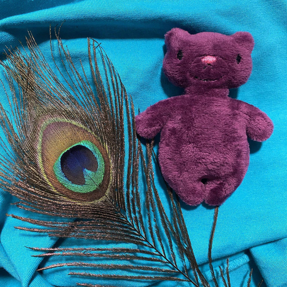Plüschie: Mini Baby Bär (Pflaume)