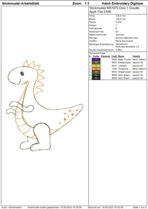 SD: Dino 1 Doodle Appli - 13er