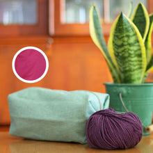 Laden Sie das Bild in den Galerie-Viewer, Pop Up Taschen - Mint Melange (Unikat-Mini Serie) Innenstoff wählbar