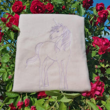 Laden Sie das Bild in den Galerie-Viewer, SD: Einhorn Redwork 2 - 18er