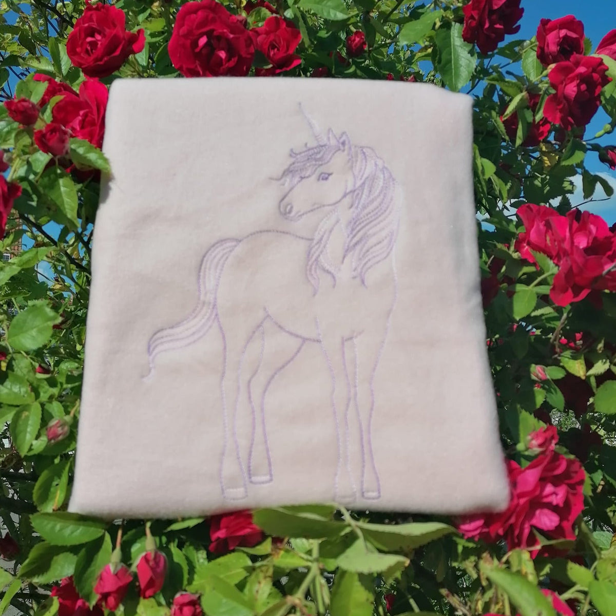 SD: Einhorn Redwork 2 - 13x20er