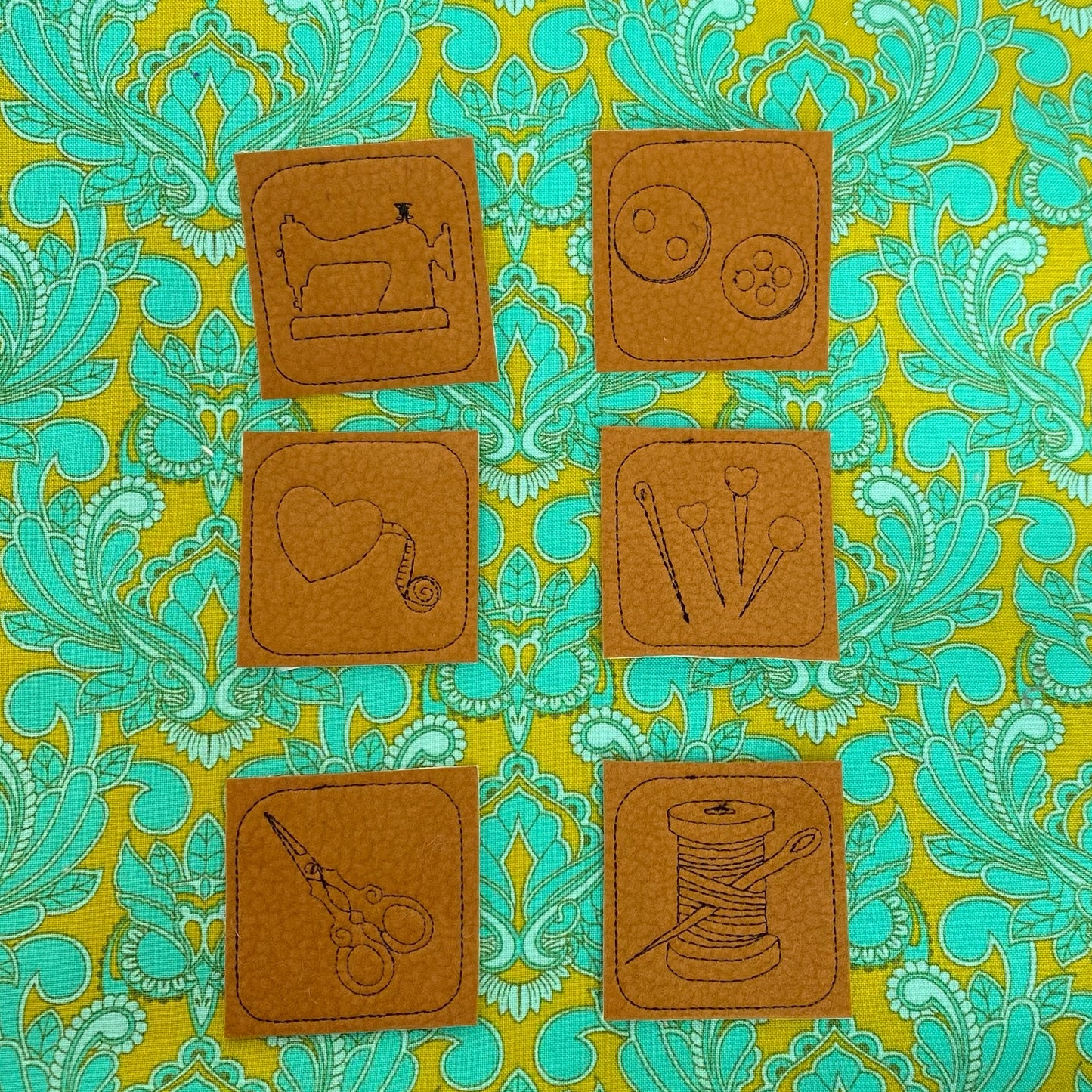 Statement Patches: Symbole Nähen (Set2)