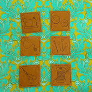 Statement Patches: Symbole Nähen (Set2)