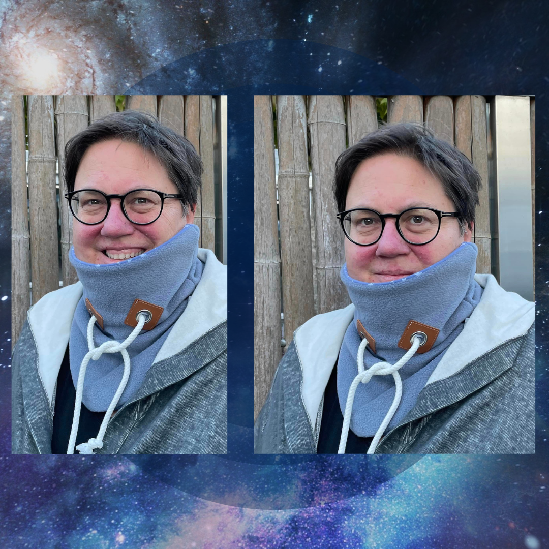 SM: XXL Bundle: HoodieHalswärmer - 5in1 Schnittmuster + Stickdatei + Plotterdatei + Lizenz