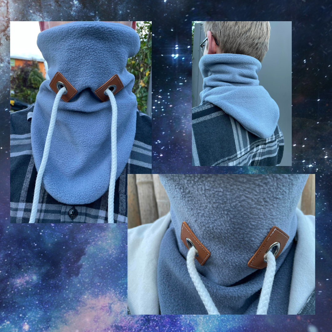 SM:🧣HoodieHalswärmer - 5in1 Schnittmuster (ohne Lizenz)