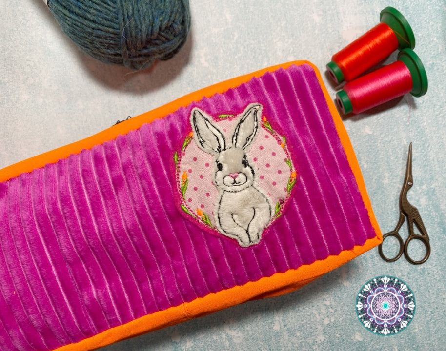 SD: Blumenkranz Hase Appli 13er