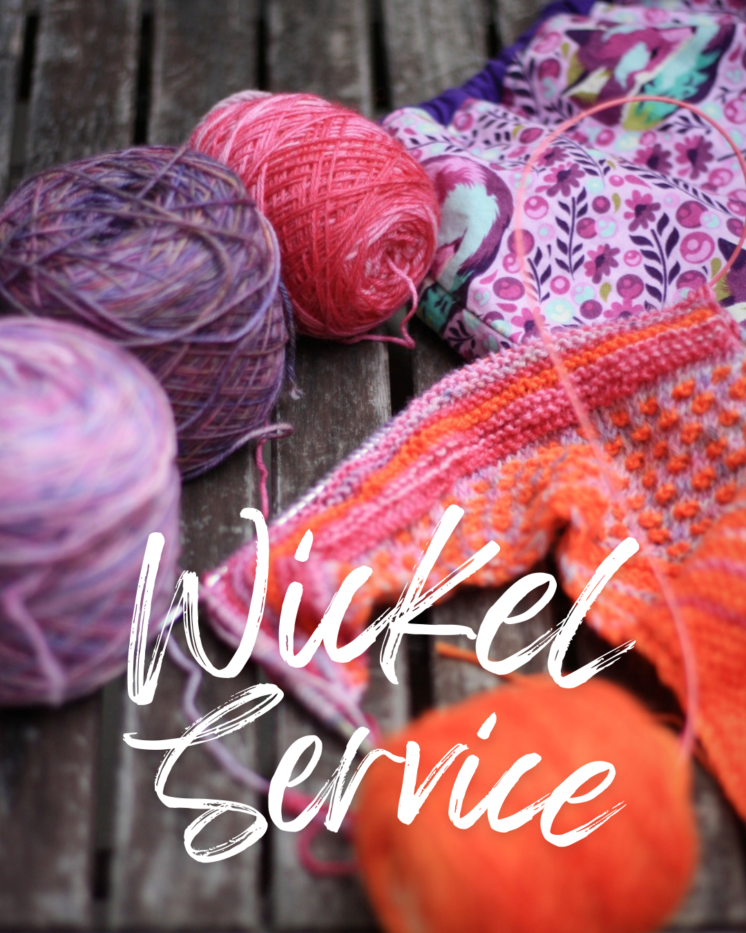 WickelService 🧶 ich wickel Deinen Strang Wolle
