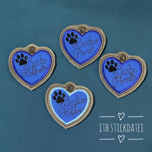 SD: (SET) Bester Tierarzt/Beste Tierärztin + Helfer Schlüsselanhänger 7er