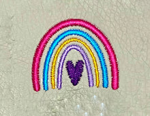 Laden Sie das Bild in den Galerie-Viewer, SD: Regenbogen Herz 4er