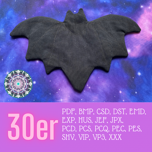FLEDERMAUS_Stickdatei_sticken_mugrug_Plush_bat_KathieKreativ
