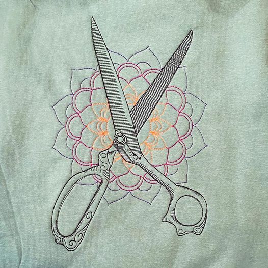 SD: Schere Doodle Mandala 20er