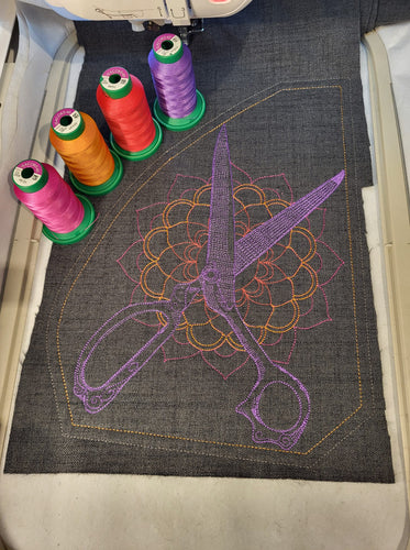 SD: Schere Doodle Mandala 26er