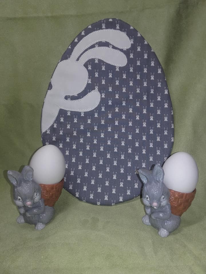 SD: ITH Patchwork Ei Hase Doodle 30er