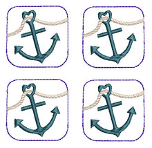 Laden Sie das Bild in den Galerie-Viewer, SD: Label Mini Anker mit Tau
