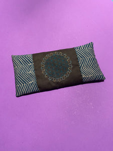 Yoga Augenkissen UNIKAT mit Amethyst (AK3)
