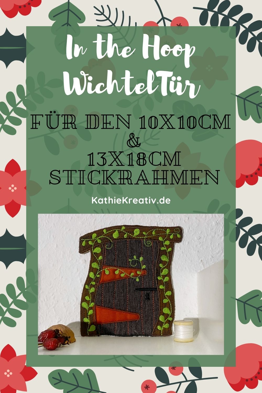 SD: WichtelTür 1 ITH Soft Applikation 10er