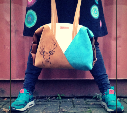 Tasche: Leene – Alltagstasche im Geo Style
