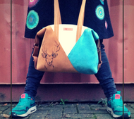 Tasche: Leene – Alltagstasche im Geo Style