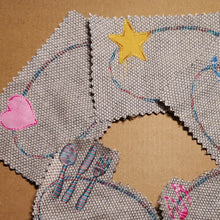 Laden Sie das Bild in den Galerie-Viewer, SD: Doodle Rahmen oval Herz