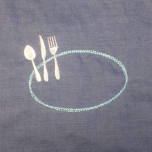 Laden Sie das Bild in den Galerie-Viewer, SD: Doodle Rahmen oval Besteck