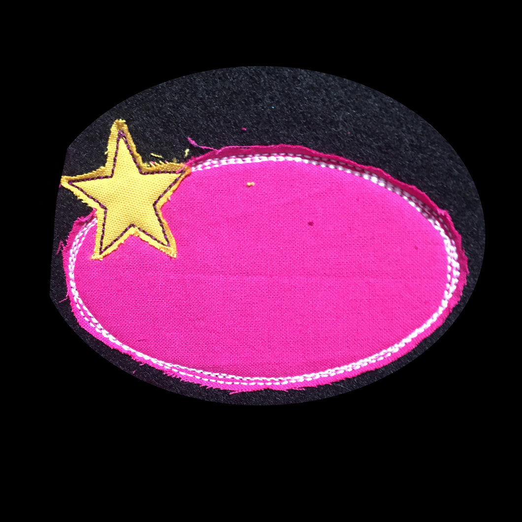 SD: Doodle Rahmen oval Stern