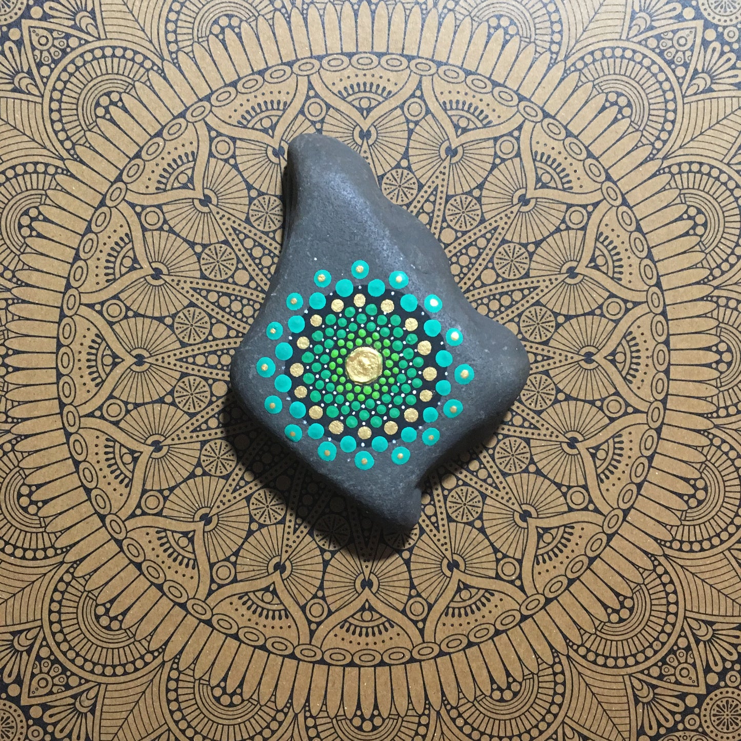 Nähgewicht Mandala - Stein 9