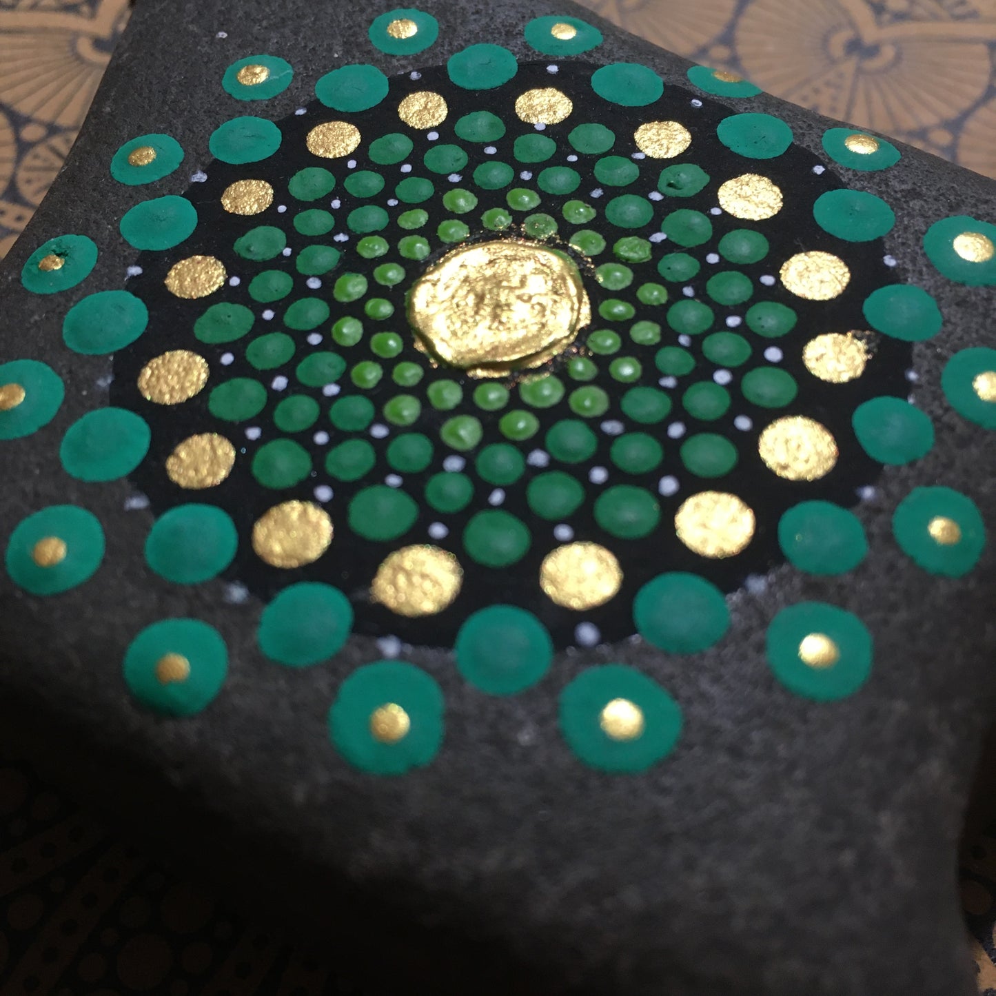 Nähgewicht Mandala - Stein 9
