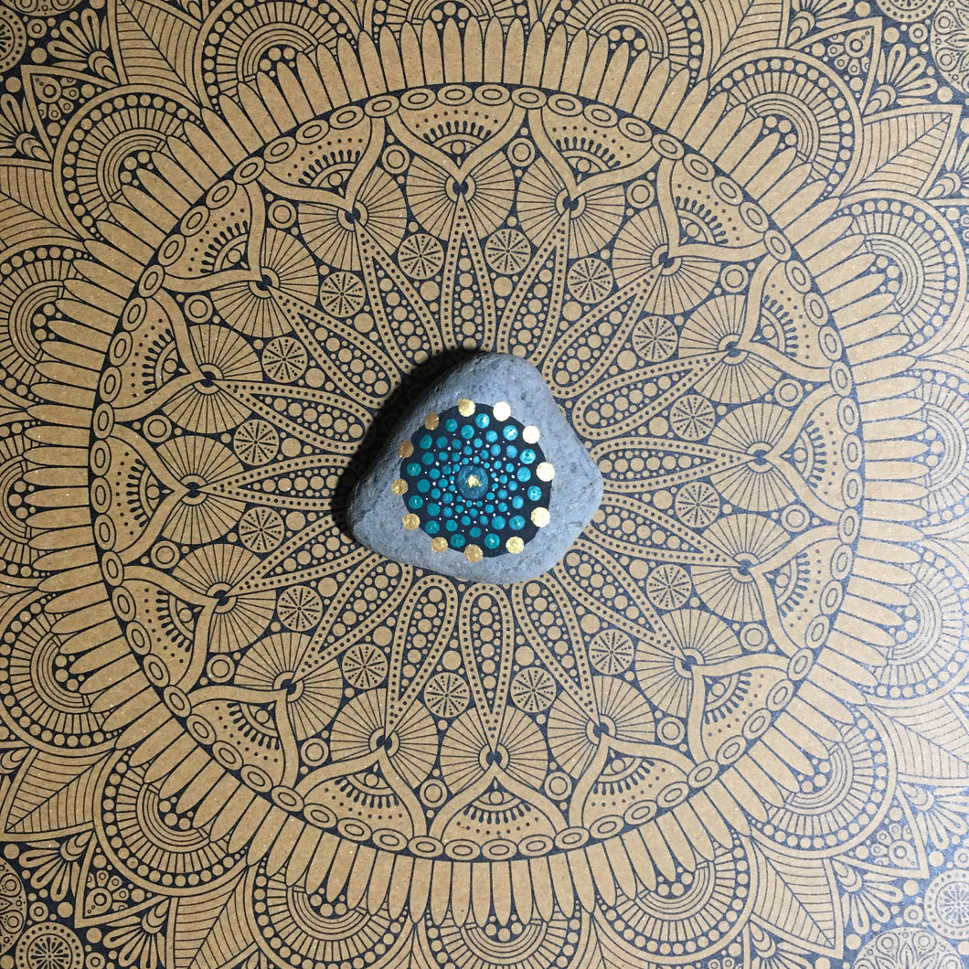 Nähgewicht Mandala - Stein 11