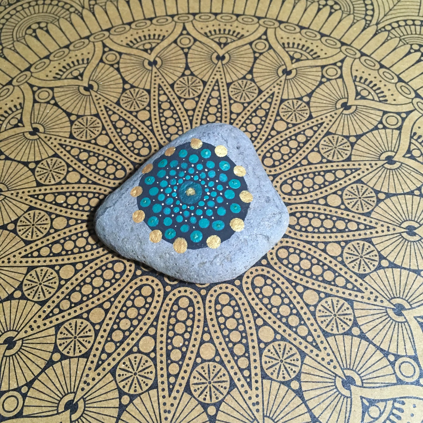 Nähgewicht Mandala - Stein 11