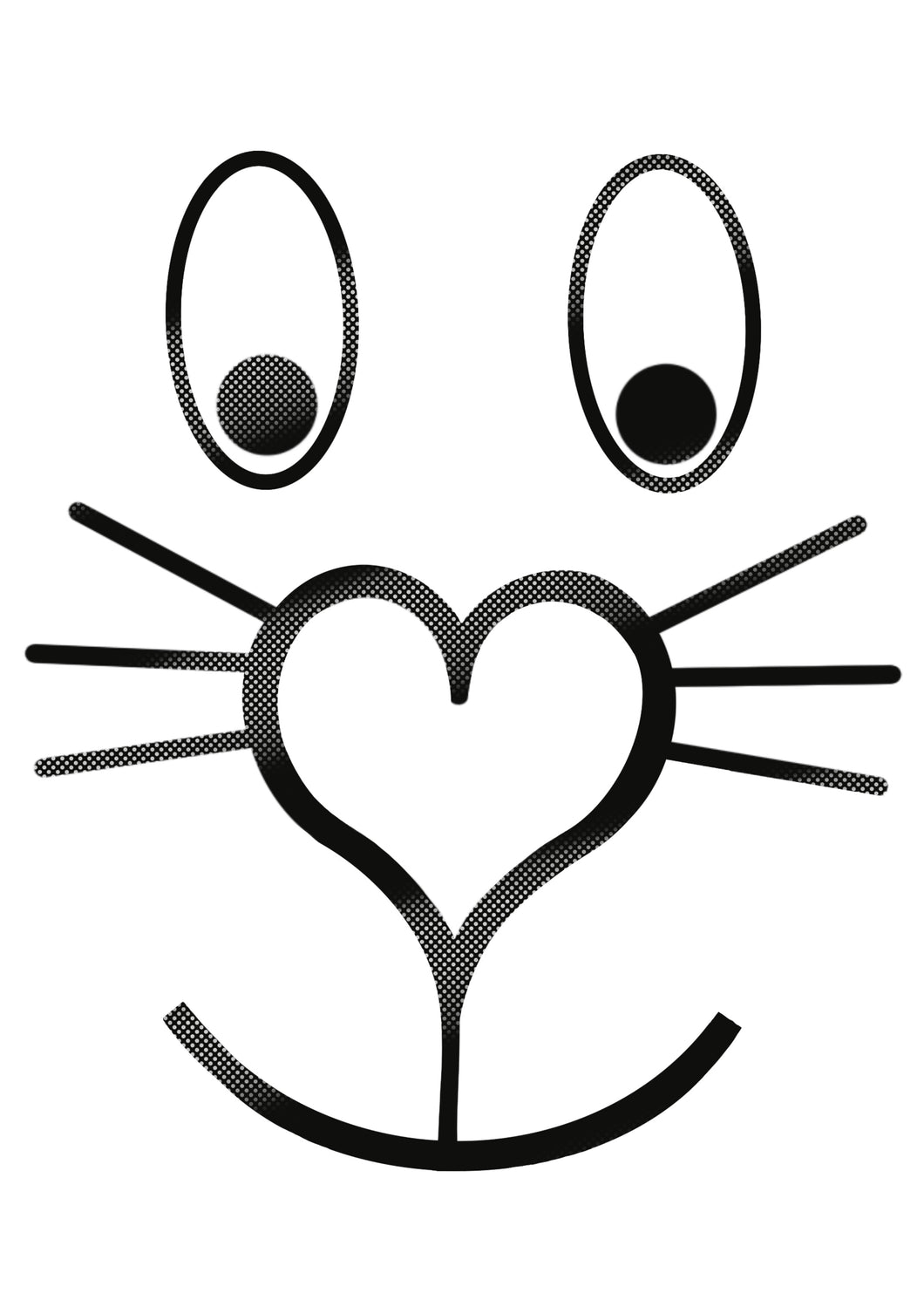 PD: Hasengesicht 2 Mund