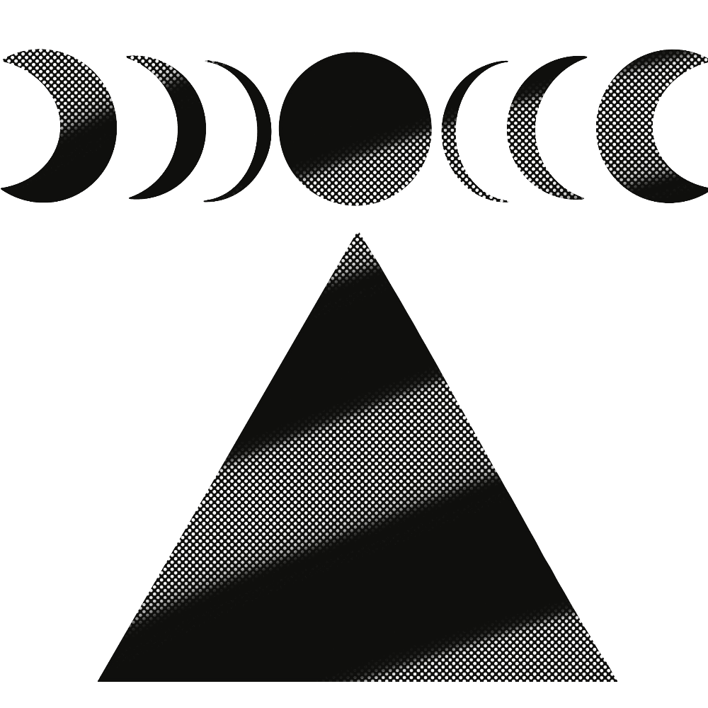 PD: Mondphasen Pyramide 2
