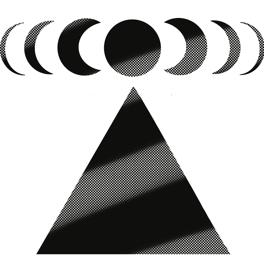 PD: Mondphasen Pyramide 1