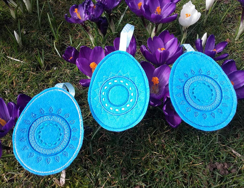 SD: (SET) ITH Eier Hängerle (Mandala) 10er