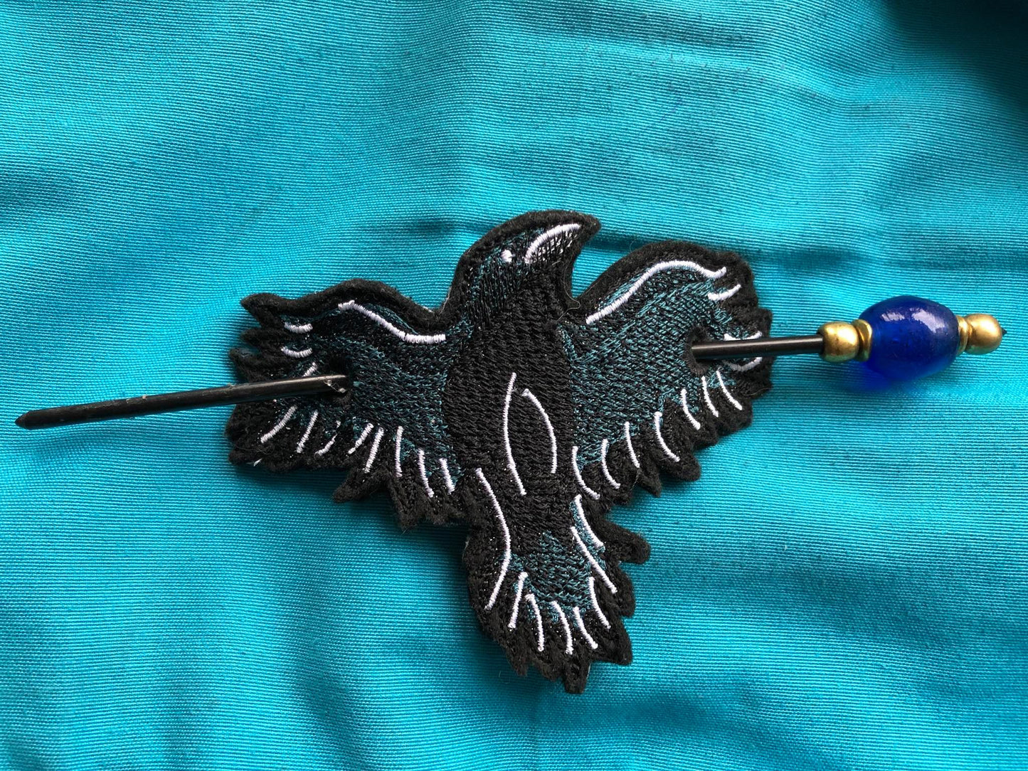 SD: Haarschmuck ITH Rabe