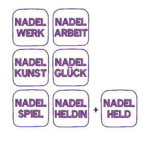 SD: (SET) Label Nadelglück