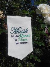 Laden Sie das Bild in den Galerie-Viewer, SD: Musik ist die Kunst in Tönen zu denken