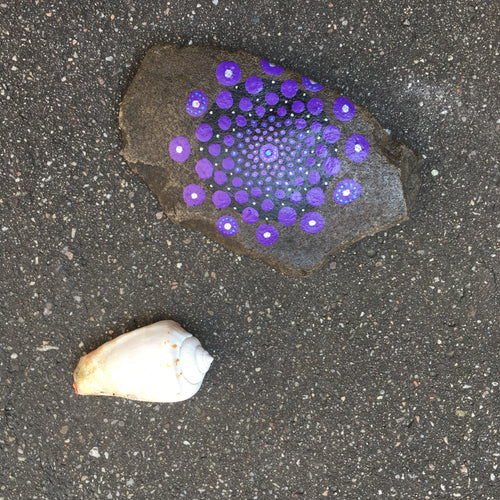 Nähgewicht Mandala - Stein 2