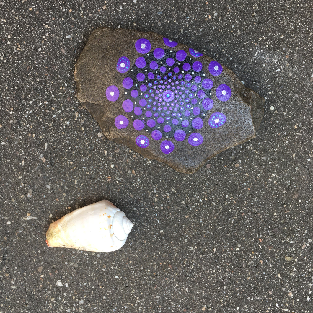 Nähgewicht Mandala - Stein 2