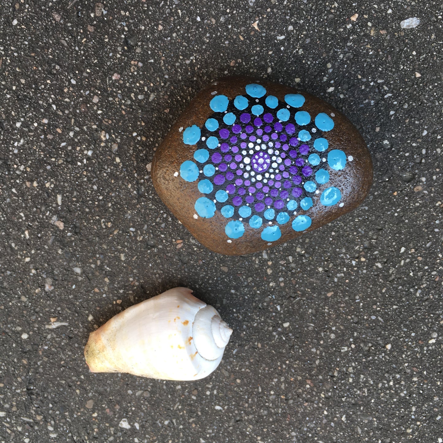 Nähgewicht Mandala - Stein 4