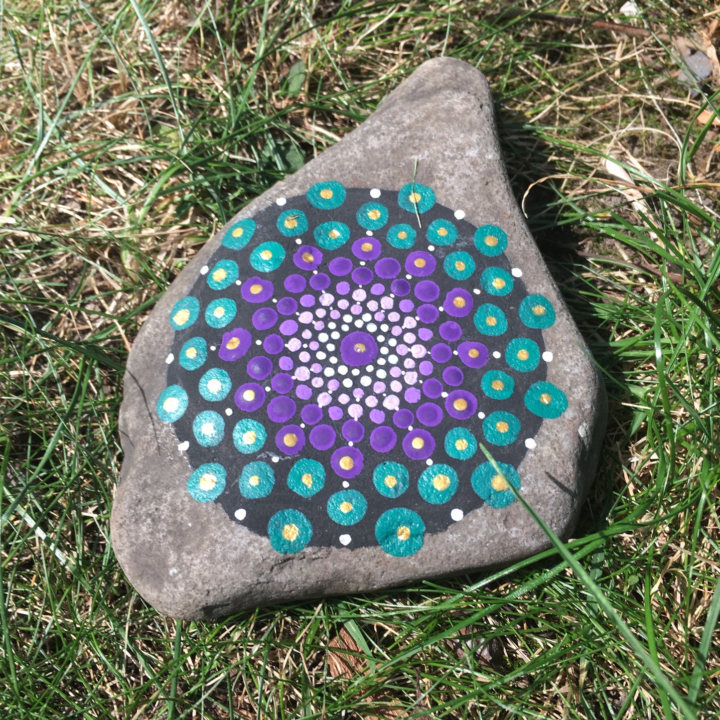 Nähgewicht Mandala - Stein 8