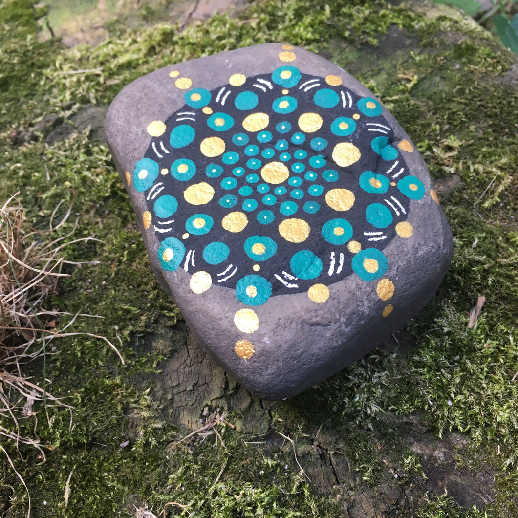 Nähgewicht Mandala - Stein 10