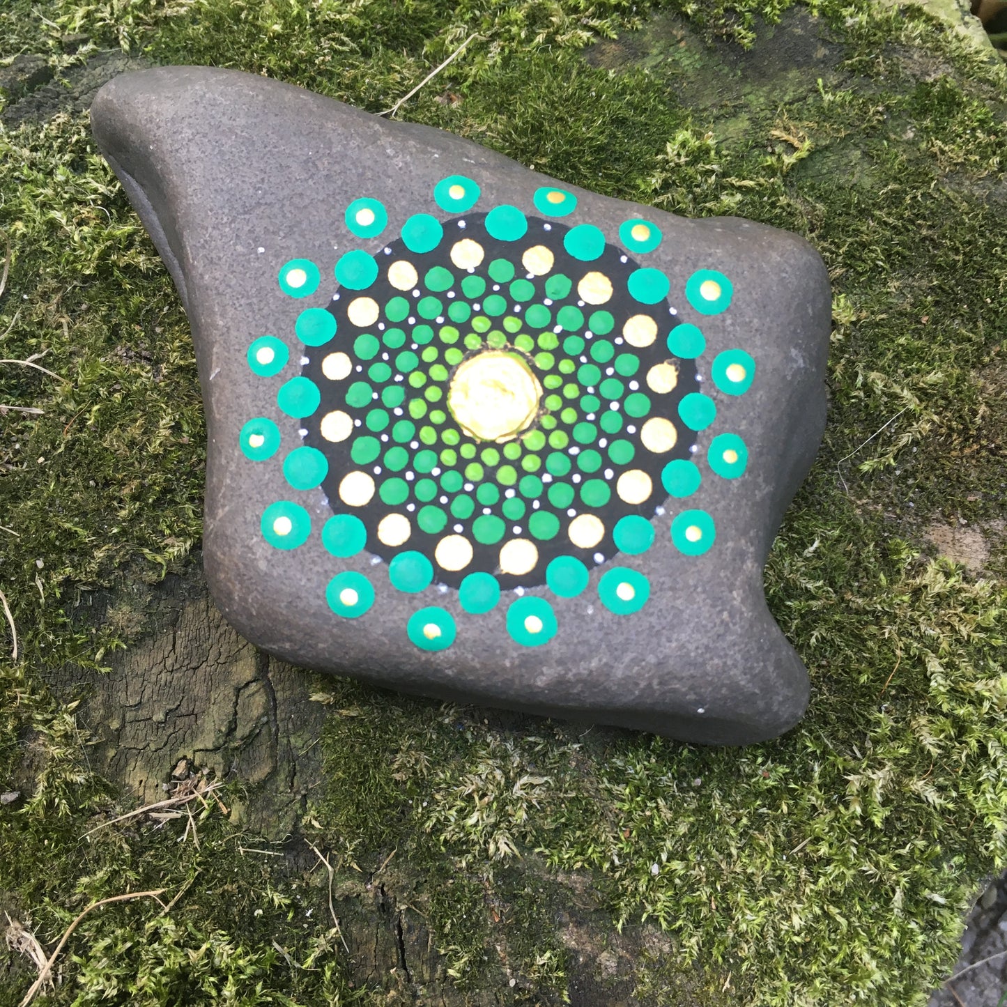 Nähgewicht Mandala - Stein 9