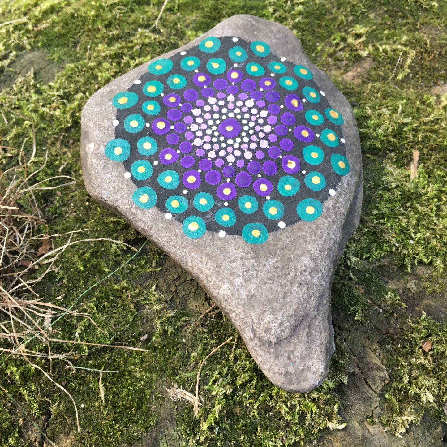 Nähgewicht Mandala - Stein 8