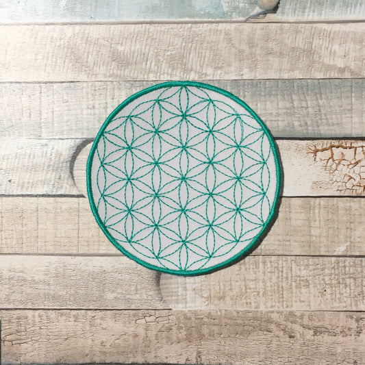 Patch: Blume des Lebens 10cm (SUMa)