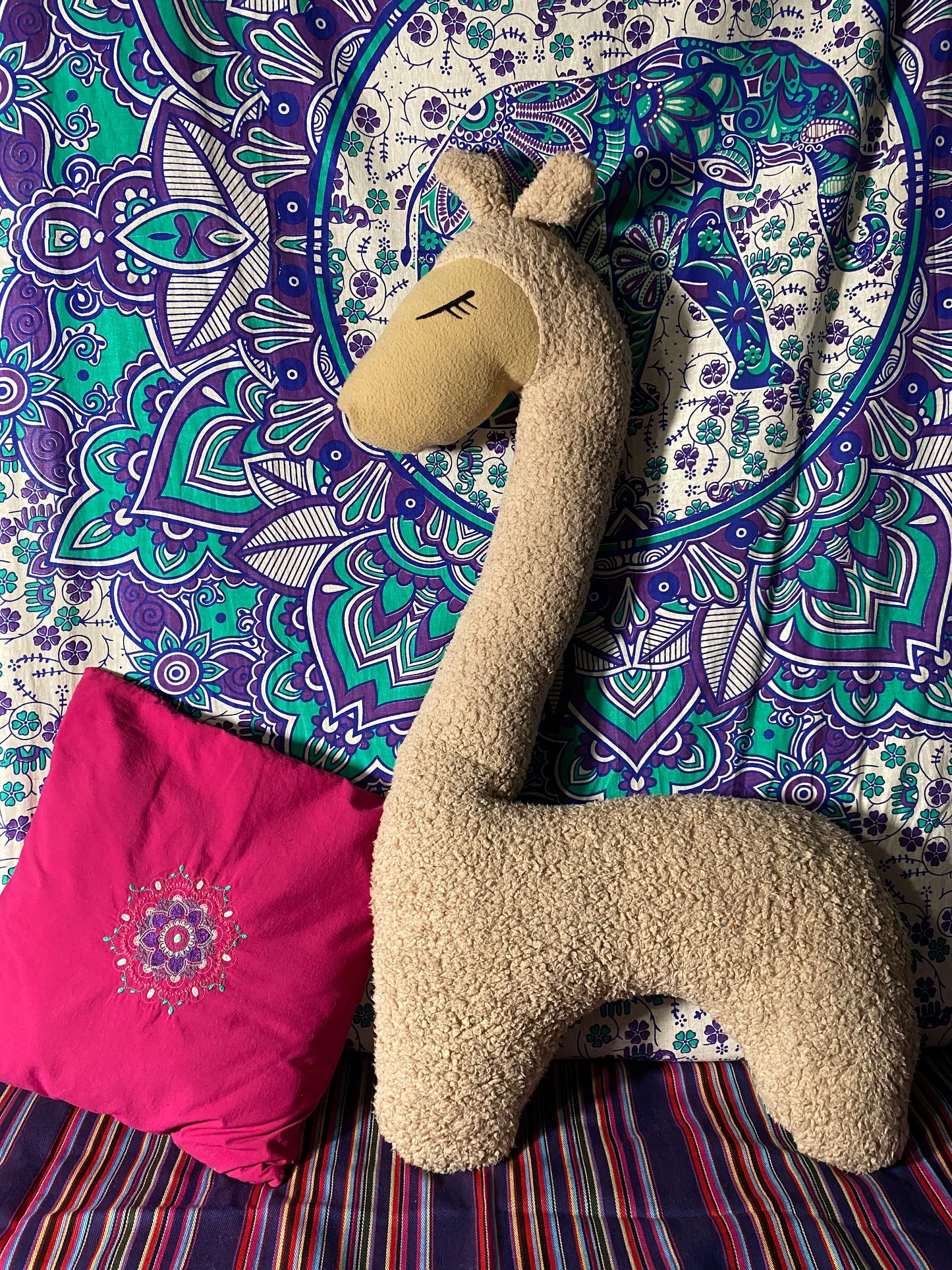 SM: #AlpakaLama Kissen/Kuschelfreund