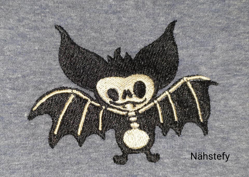 SD: Skelett Fledermaus 10er